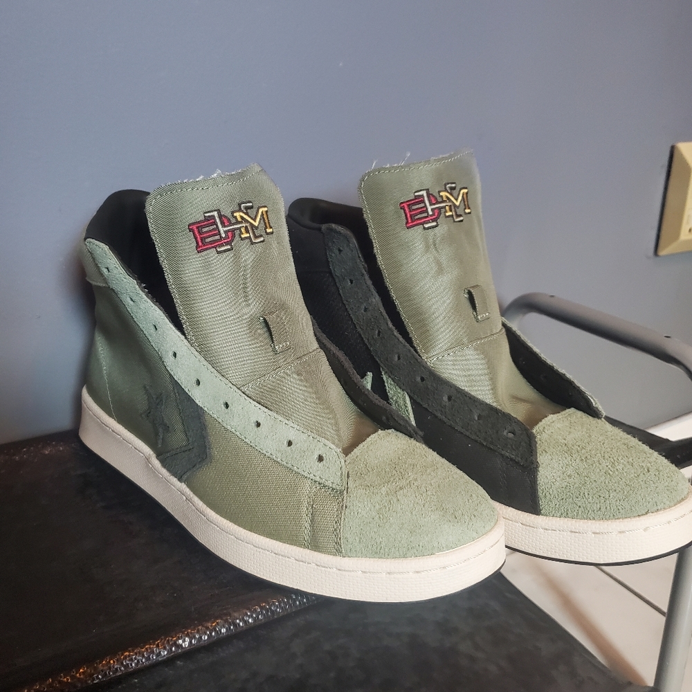 Black History Month Converse No Laces